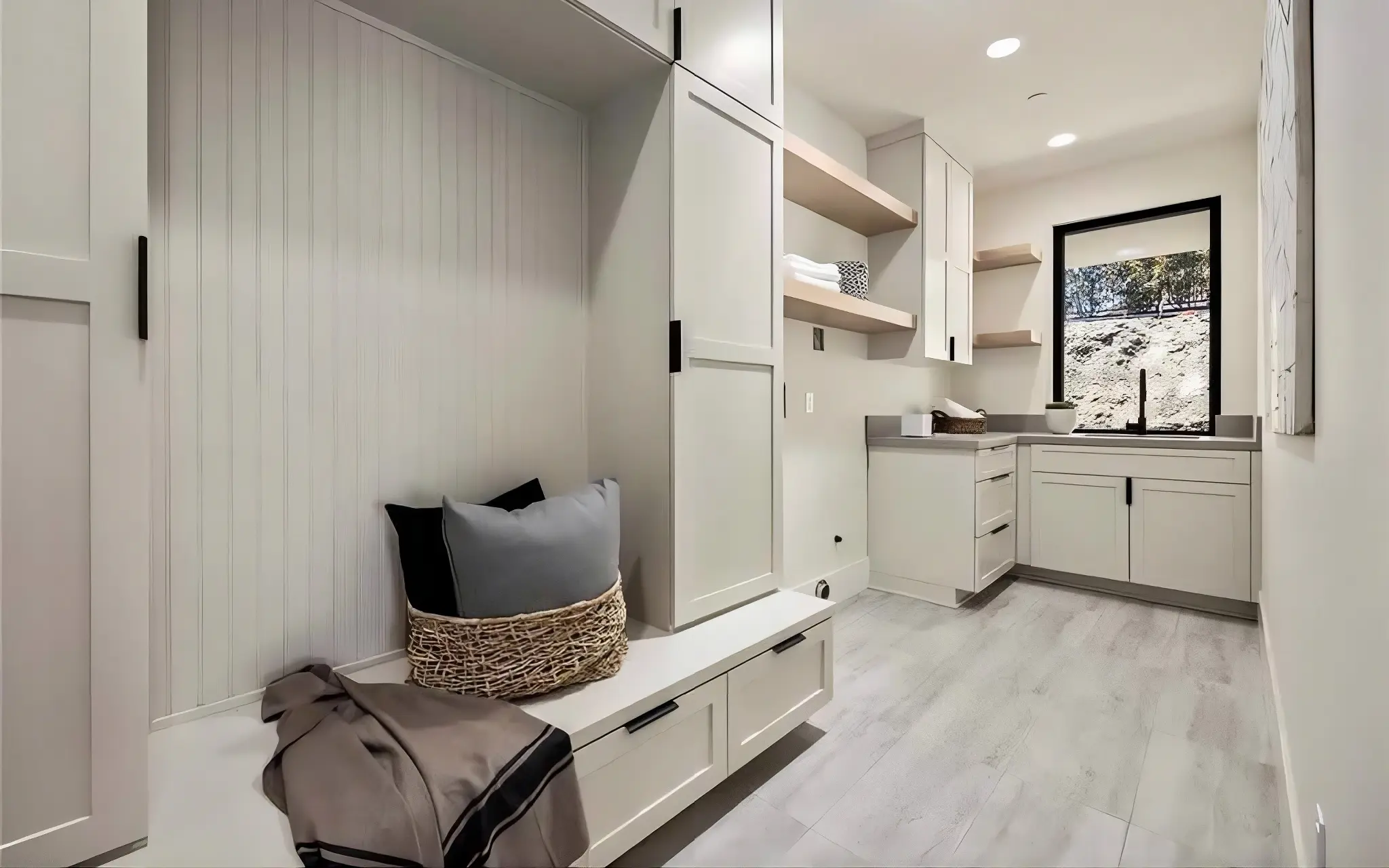 Completed custom residential space in Anaheim Hills