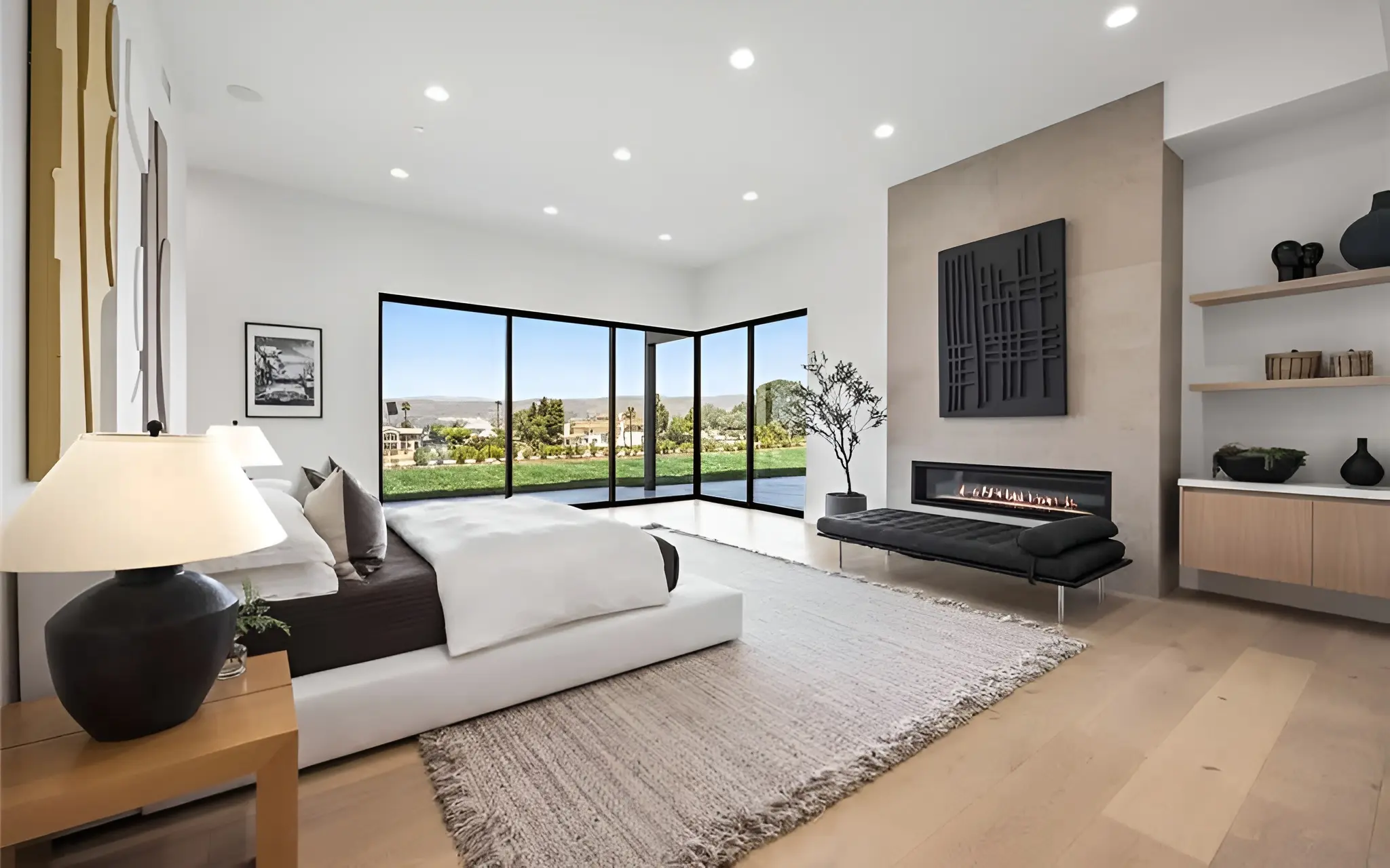 Custom residential interior with carefully finished details