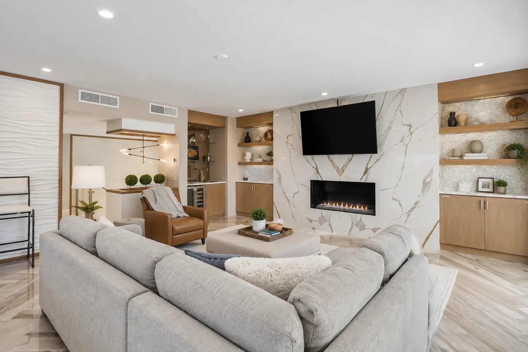 Completed whole-home renovation in Palm Springs